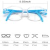QYAJS Eyeglasses Frame Children Optical Glasses Frame TR90 Flexible Bendable