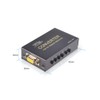 eKL VGA to AV Adapter Converter Box VGA Input Composite
