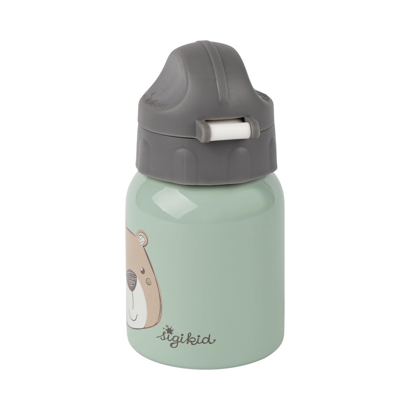 Sigikid 25377 Stainless Steel Drinking Bottle Bear 250 ml Recommended