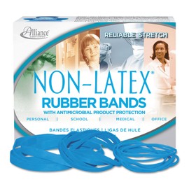 Alliance 42339 Antimicrobial Non-Latex Rubber Bands, Sz. 33, 3-1/2 x 1/8.25lb Box