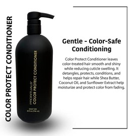 Prorituals Acondicionador Color Protect Tamaño Grande- Calidad Profesional Hidratación Acondicionador para Cabello para Cabello Seco y Rizado, Agrega Plenitud y Restaura Brillo, Acondicionador Natural