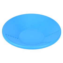 Plastic Blue Gold Pan with Dual Riffles Gold Washing Tool for Panning Mining Dredging