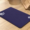 Pet Feeding Mat-Absorbent Dog Mat for Food and Water Bowl-No