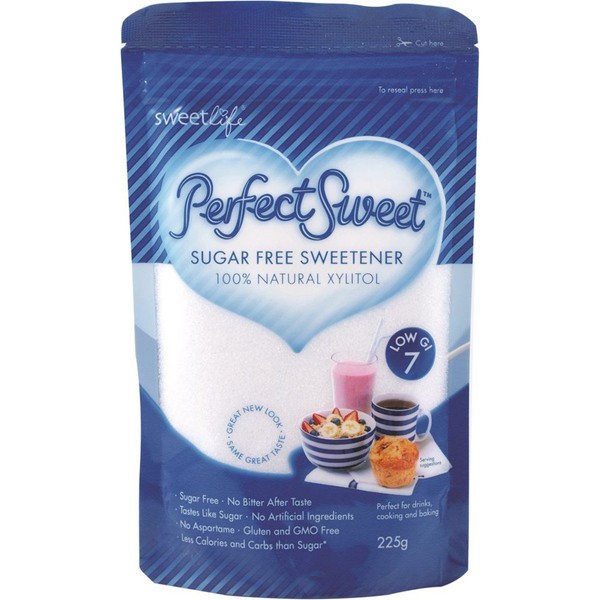 Sweet Life 100% Natural Xylitol Perfect Sweet, 225g