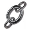 BeadSmith Clasp, 2 Sets Large Gunmetal Plated 20x16mm Self Closing