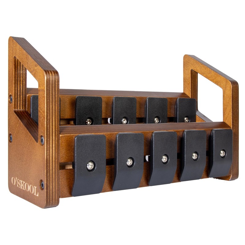 O'SKOOL Modular Chisel Storage Rack for Woodworking Workshop Tool Orghanization