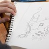 Art Sketchbook 100 Sheets 12in Long 9in Wide Erasable Smudge