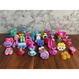 Shopkins Mix Lot of 25 2013 McDonald's Happy Meal Toys Handbags Figure Shopping