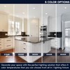 LUXRITE 4 Inch Trimless LED Recessed Lights with Junction Box,