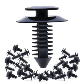 WHALETAIL 30PCS Door Trim Panel Retainers Rivet Fastener Automotive Rivet Retainer Fender Bumper Fasteners Clips Compatible with Ford Lincoln Mercury N801925-S N802900-S