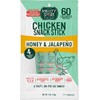 Mighty Spark Food Co Honey Jalapeno Chicken Snack Stick, 4 Ounce -- 8 per case.
