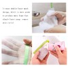 40PCS Exfoliating Soap Mesh Saver Pouch Bag and 3 PCS