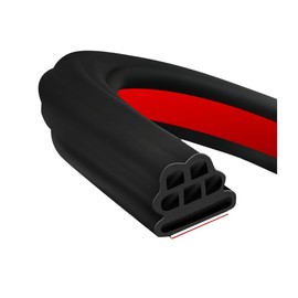 JNNJ Car Door Seal Strip Rubber Seal Strips, 5 m Car Door Window Trim Sealing Strips, Car Door Seal Edge Protection Rubber Seal for Car Doors