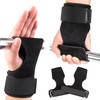 MXKJ-IU Calleras De Cuero para Gimnasio,Protector De Mano Unisex con