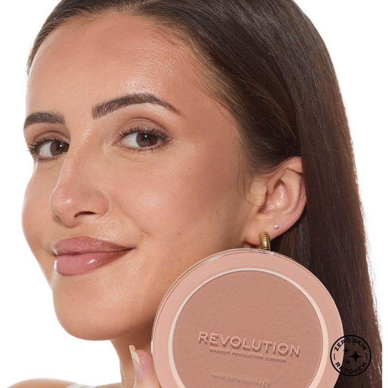 Polvo Bronceador, Bronzer, Mega Bronzer, Make Up Revolution (01 Cool)