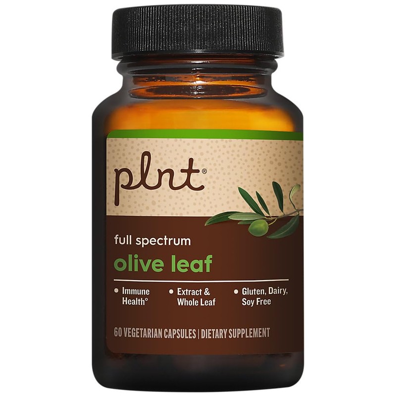 Olive Leaf, Full Spectrum, Supports Immune Health (60 Vegetarian Capsules)