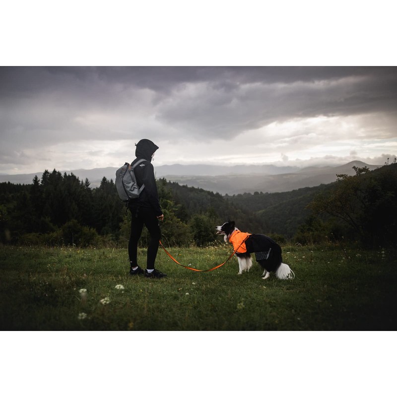 Non-stop dogwear Fjord Raincoat, Green/Grey - 50