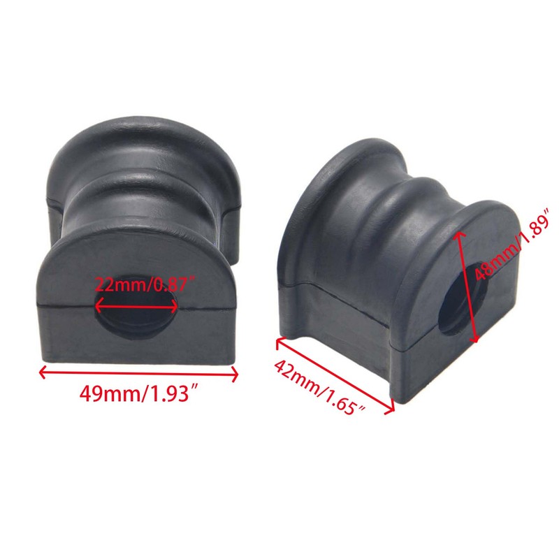 Buje estabilizador trasero BB5Z-5A772-A, 8A8Z-5A772-B para Ford Explorer 2011-2019, paquete