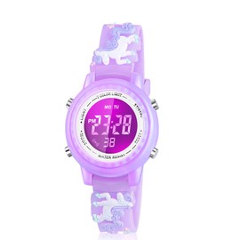 Viposoon Birthday Gifts for 3 4 5 6 7 8 9 Years Old Girls, Watch for 3-10 Year Old Girl Toys for 3-10 Year Old Girls Xmas Gifts for 4-12 Year Old Kids