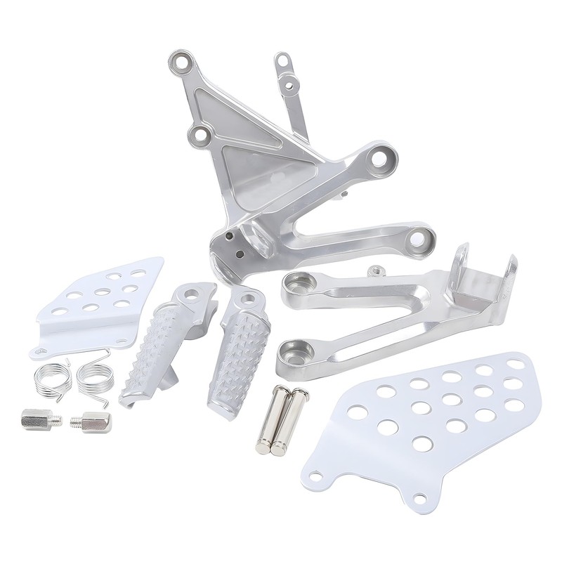 Motorcycle Front Rider Footrest Foot Pegs Bracket Set for Honda