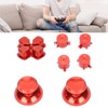 Controller Button Joystick Key Aluminum Alloy ABXY Buttons for Playstation5