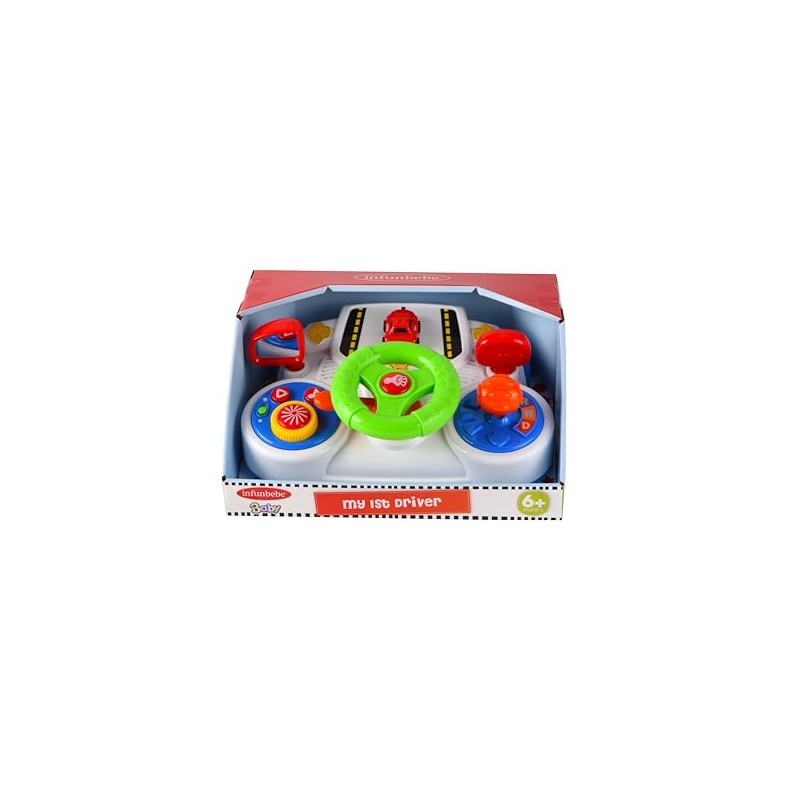 TACHAN - My First Children's Steering Wheel - with Sounds,