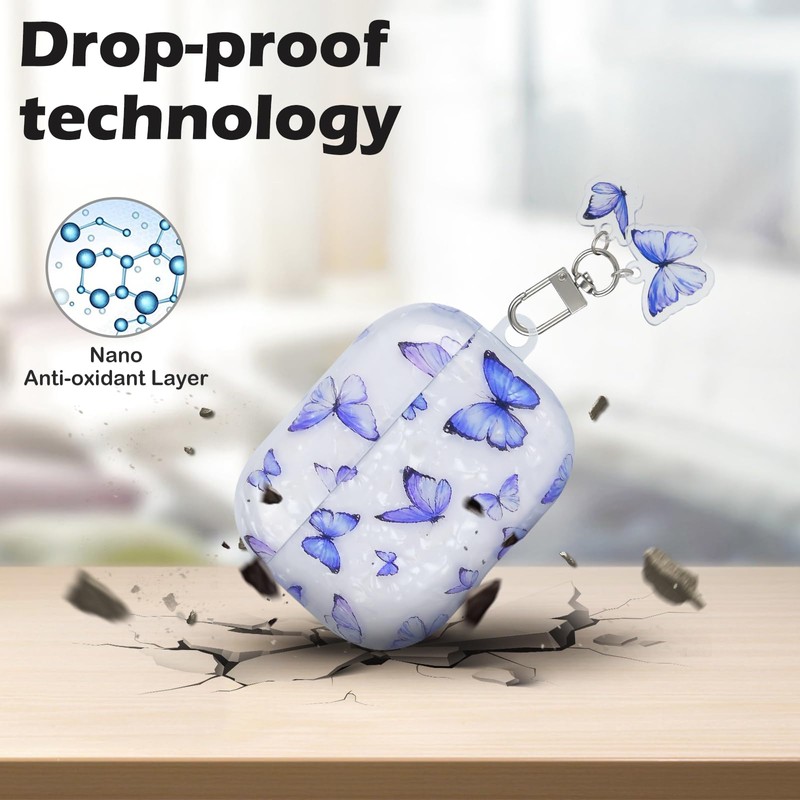 CameCosy Compatible for AirPods Pro 2 (2022) Case with Cute
