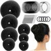 Fandamei Hair Bun Maker Set- 7 PCS Hair Donuts for
