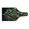 Ambesonne Eucalyptus Leaves Cutting Board, Art Deco Inspired Geometric Rhombus