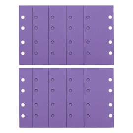Trend Aluminium Oxide 1/3 Sheet 93 x 185mm 120 Grit Sanding Sheets, AB/THD/120A, Pack of 10