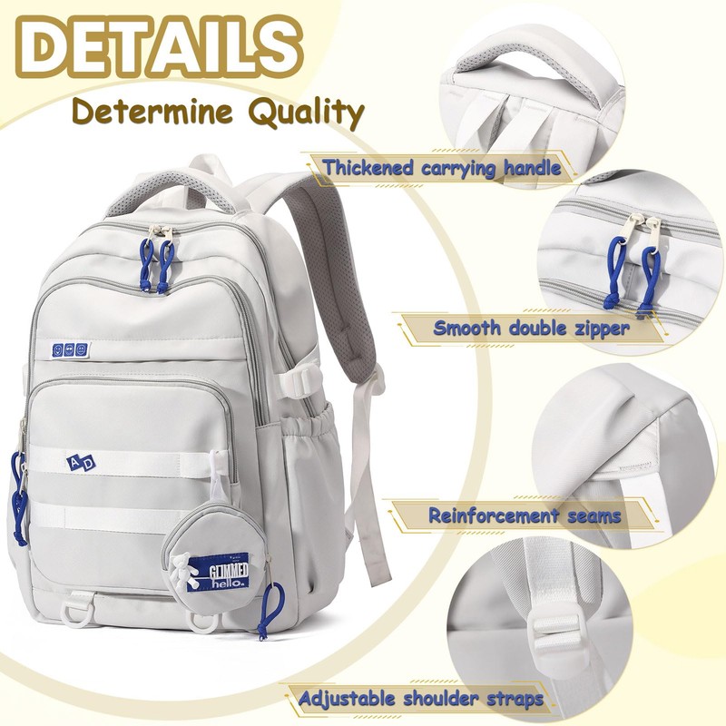YJMKOI 3Pcs Kids Backpack Set Elementary Middle School Backpacks for