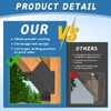 4 Pcs Pergola Brackets, 45-Degree Angle Bracket,4x4 (Actual 3.6‘’x3.6‘’) Corner