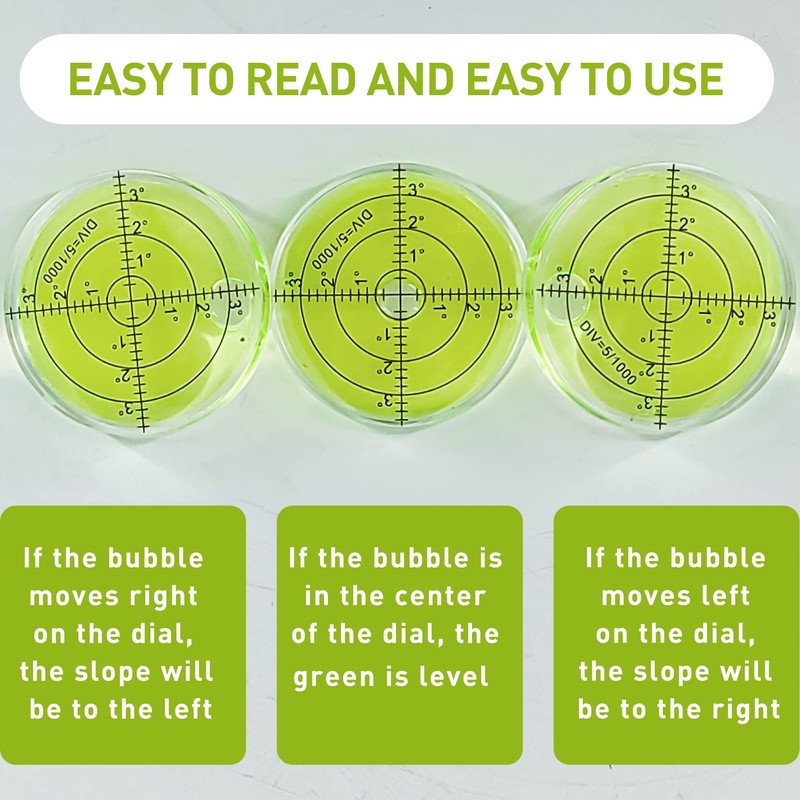Golf Green Reader Pro Putt Golf Ball Marker Round Bubble