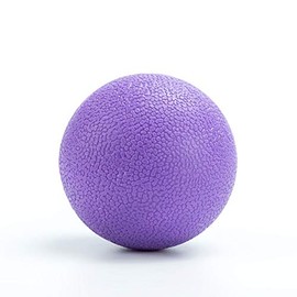 Yoga Massage Ball - Best Trigger Point Ball for Myofascial and Fascia Release, Foot and Back Massage, Trigger Point Therapy (Purple)