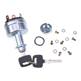 IEQFUE Ignition Switch w/2 Keys 22B-06-11910 20Y-06-24680 08086-10000 Compatible with Komatsu Ignition Starter PC120-6 PC130-6 PC250-6 PC200-2/3/5/7/8