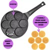 CucinaPro Fairy Friends Mini Pancake Pan - 7 Unique Designs-