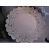 ROYAL 5" INCH ROUND ROYAL FINE WHITE NORMANDY LACE PAPER