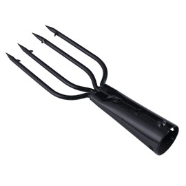 Fish Spear Frog Spear Barbed Stainless Steel Tine Fishing Harpoon Fishing Spear Gig Gaff Fork Hook Screw for Frog and Fish Spear Fishing Fork Harpoon Tip with Barbs