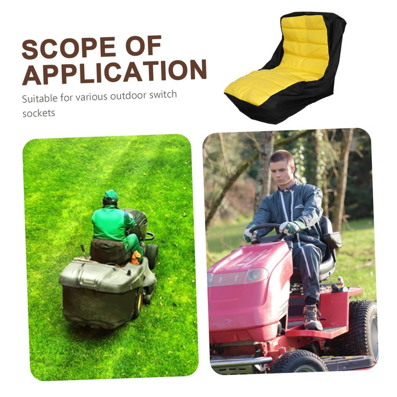 ORFOFE Agricultural Vehicle Tractor Seat Covers Lawn Mower Accessories Tractor