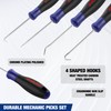 WORKPRO Precision Pick and Hook Set, 4 Piece Pick Tool