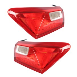 Silscvtt Left and Right Tail Light Replacement for Chevy Malibu 2016-2018 Brake Lamp Driver and Passenger Side 84516374 84516375