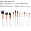 12pcs Portable Makeup Brush Set Eye Shadow Concealer Blusher Brush