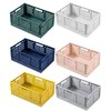 EURXLQ Pack of 6 Folding Boxes, 43 x 29 x
