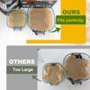 Air Fryer Liners for Ninja Crispi, Disposable 125 + 125