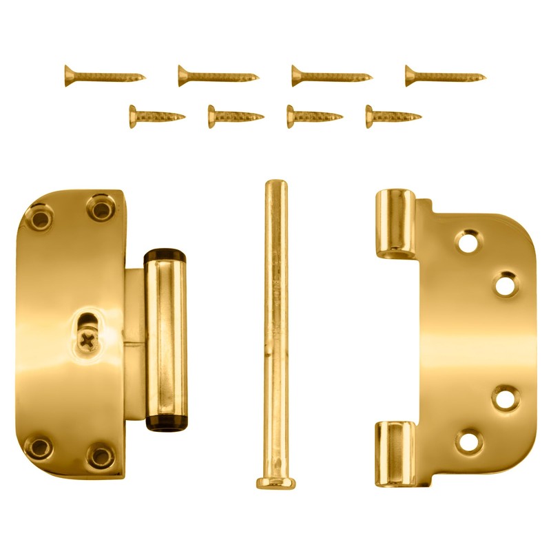 Brixwell 56-223pb Adjustable Guide Hinge Polished Brass