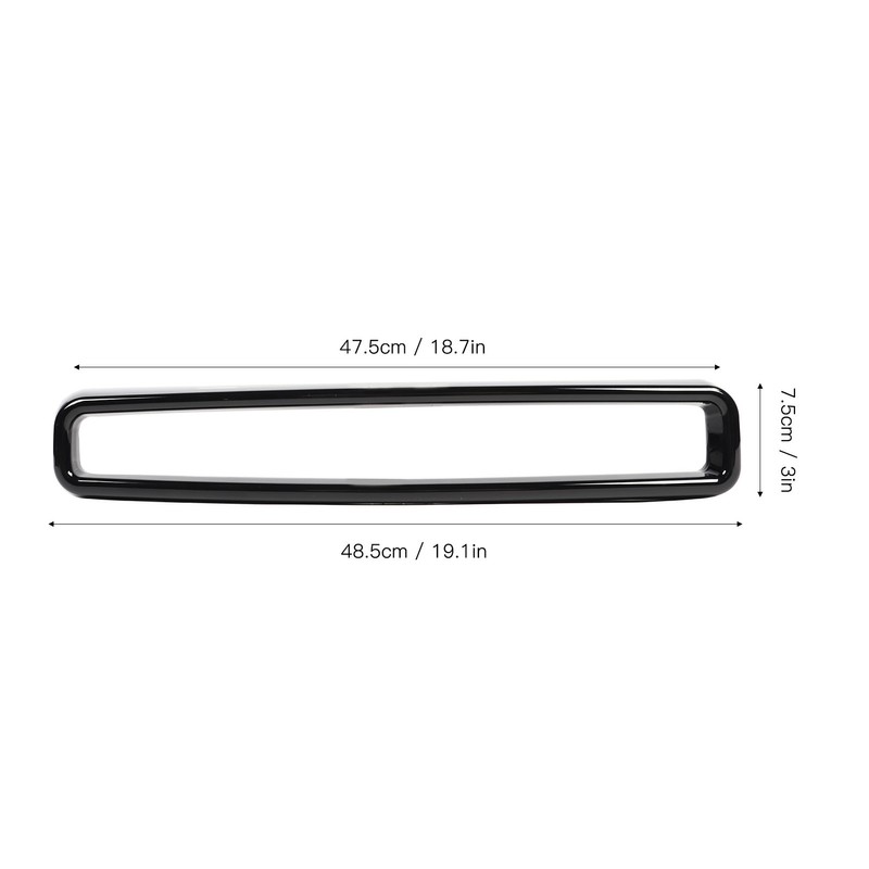 Front Grill Grille Inserts Guards Cover Trim Replacement for Dodge