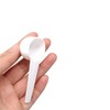 Honbay 20PCS 10ml 5g White Plastic Measuring Spoons Coffee Sugar
