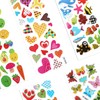 20 Sheets of 3D Stickers for Kids & Toddlers, Multiple