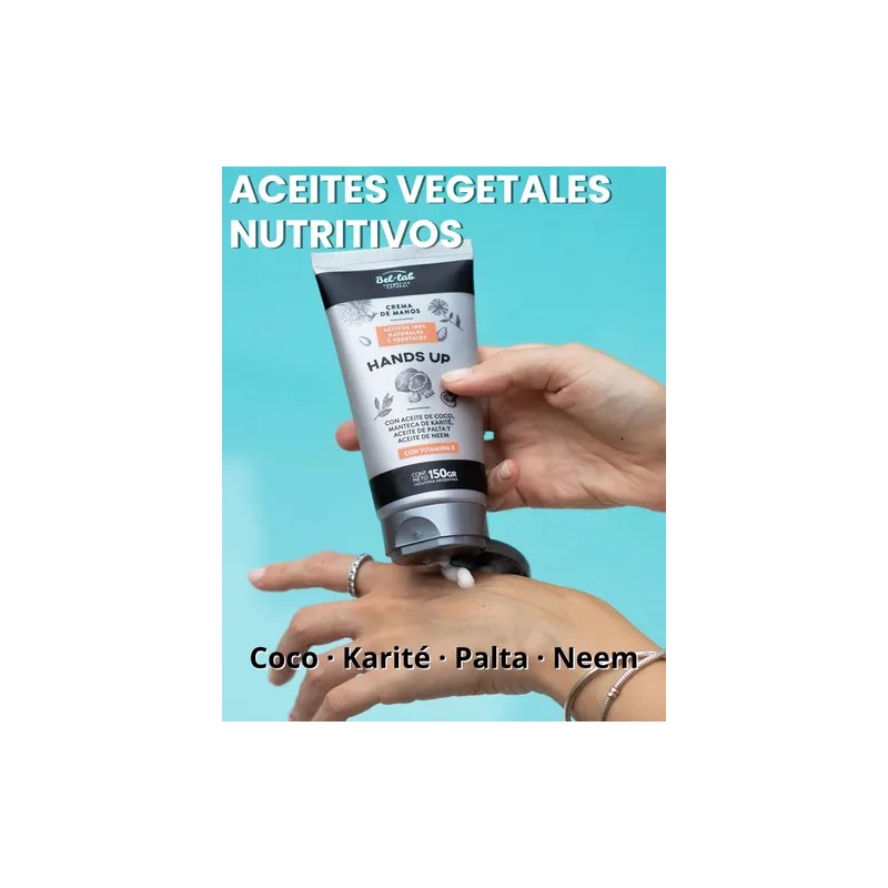 Crema Para Manos Hidratante Natural Bel Lab Hands Up 150ml
