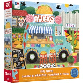 Ceaco - Food Trucks - Taco Truck - 500 Piece Jigsaw Puzzle